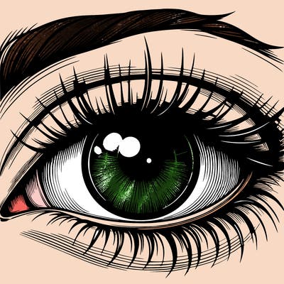 realistic eye