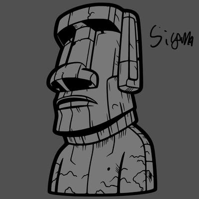 moai statue
