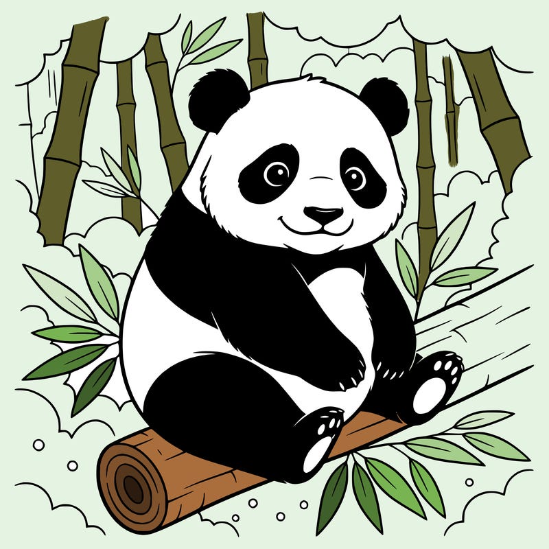 panda cute