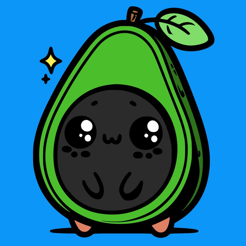cute avocado