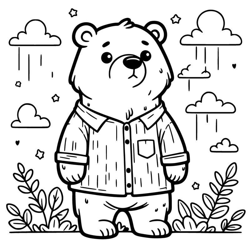 bear with shirt