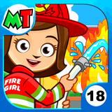 My Town : Fire station Rescue - App Icon