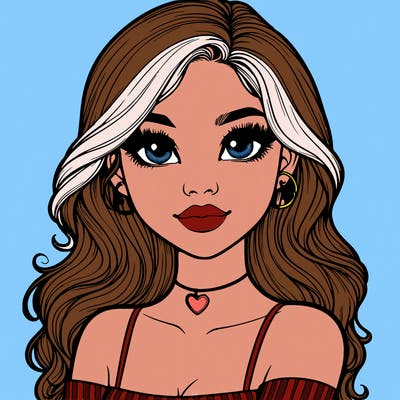 realistic pretty girl