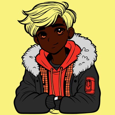 stylish teenager