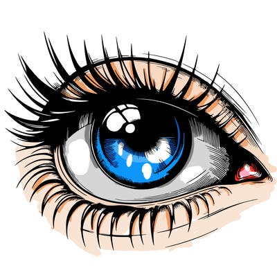 realistic eye