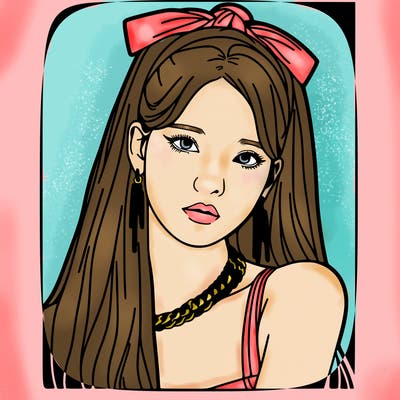 korean girl idol realistic