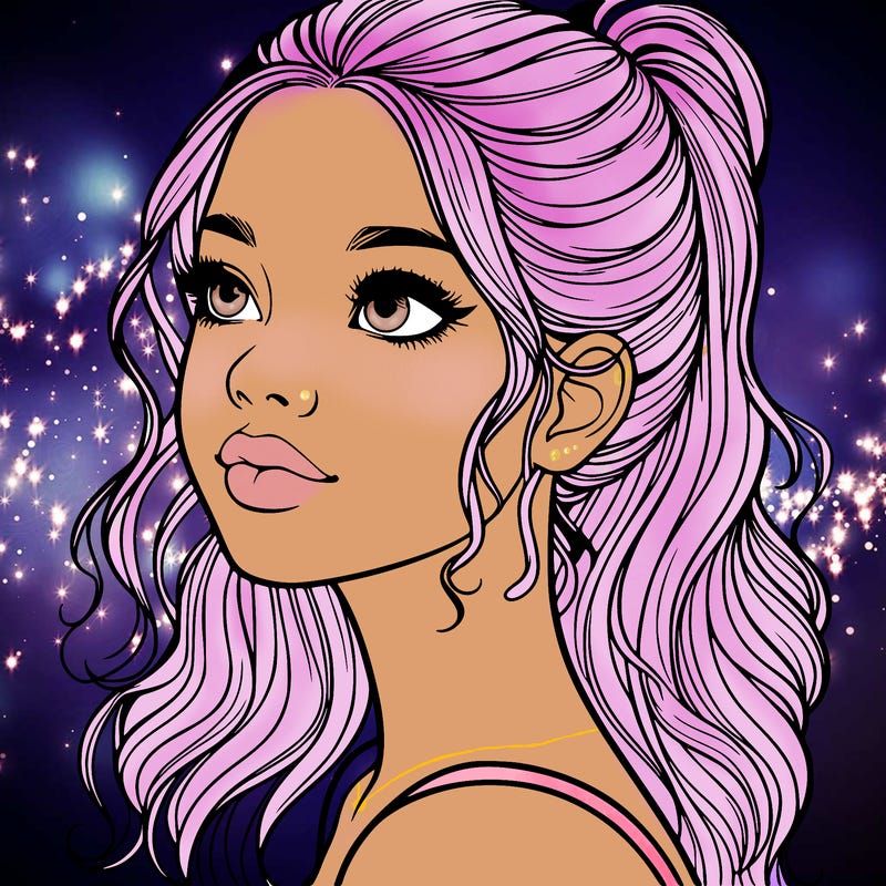 beautiful realistic girl