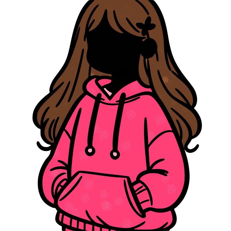 girl in sweatshirt
