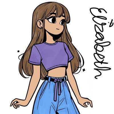 girl in a cute crop top