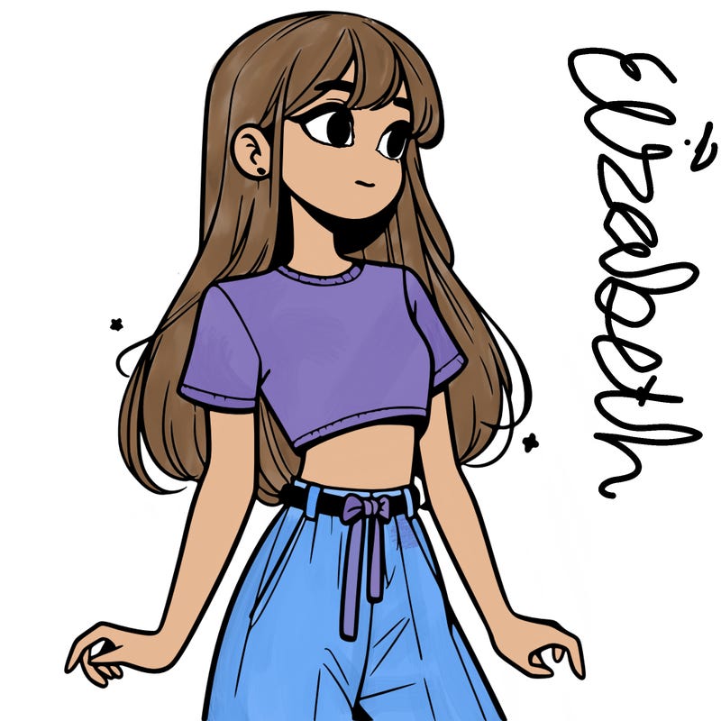 girl in a cute crop top