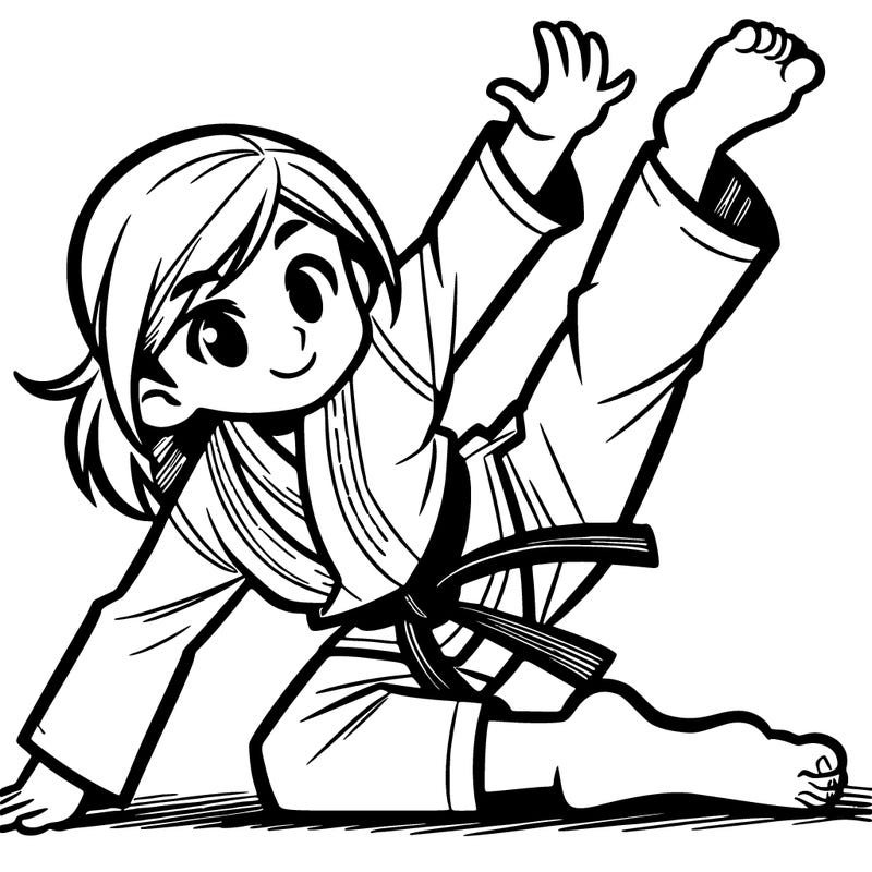 jujitsu girl