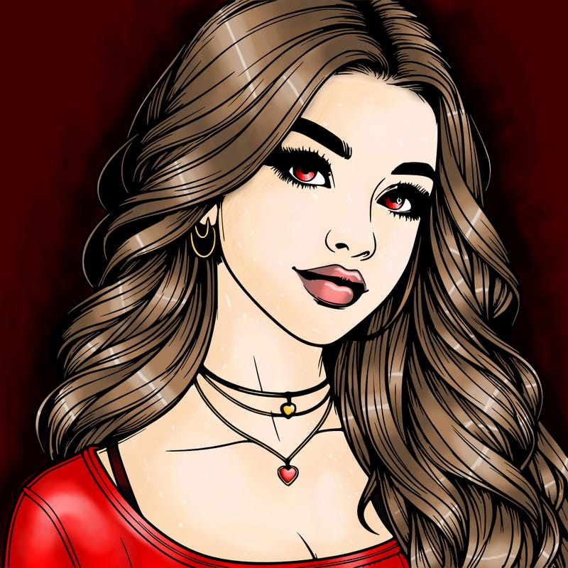 detailed realistic girl