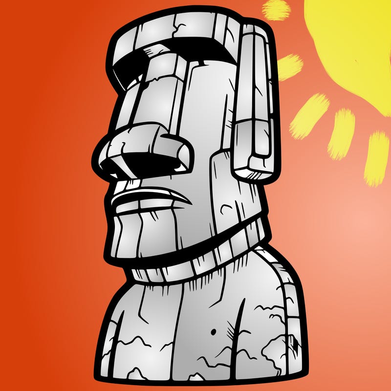 moai statue