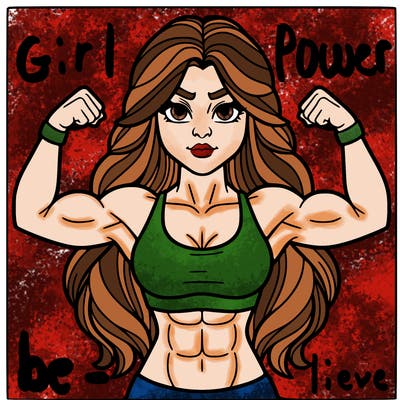 a strong woman