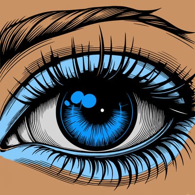 realistic eye