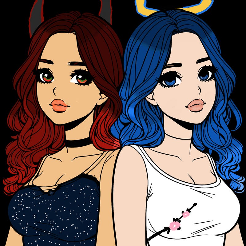 realistic twin sisters