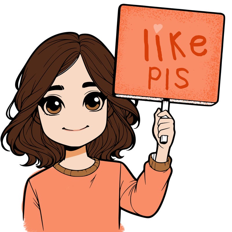 realistic girl holding up a sign