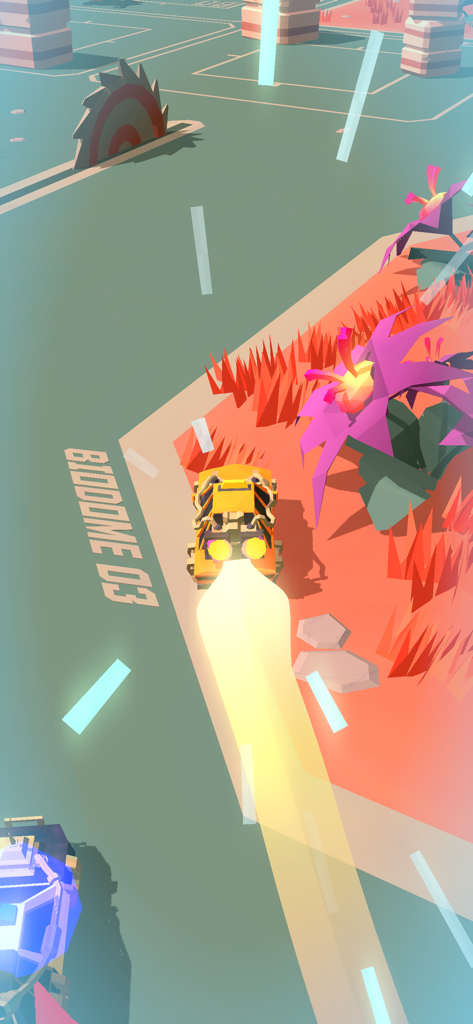 PAKO Forever - PAKO Foreverのバイオドームマップでロケットブースト付きの黄色い車