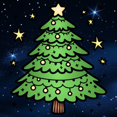 simple christmas tree