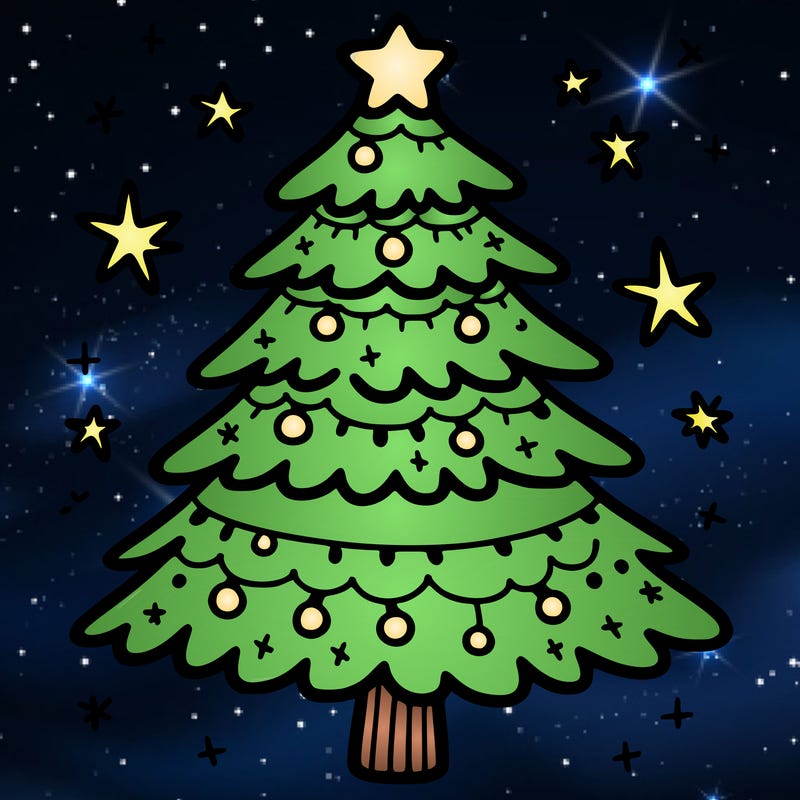 simple christmas tree