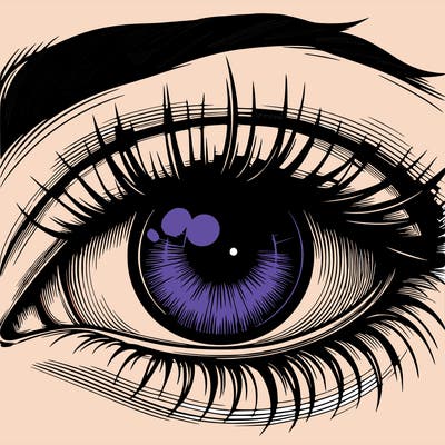 realistic eye