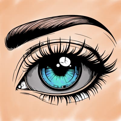 realistic eye