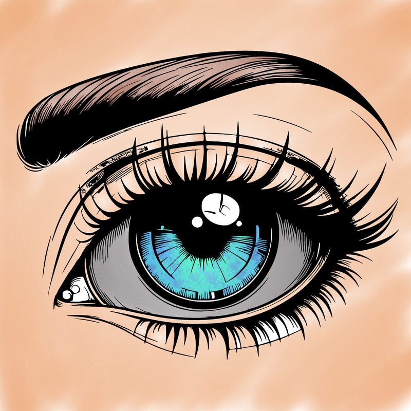 realistic eye