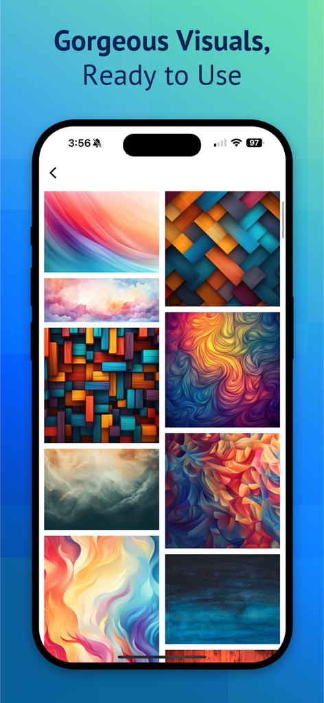 Cover Creator Pro, Cover Maker - A gallery of vibrant abstract and artistic background visuals for social media cover design