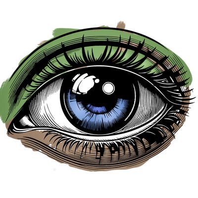 realistic eye