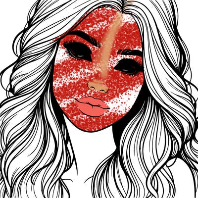 beautiful realistic girl