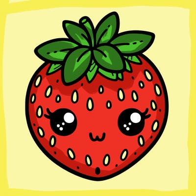 cute strawberry