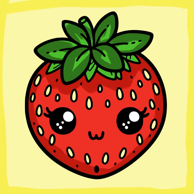 cute strawberry
