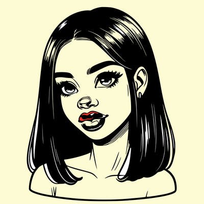 realistic black girl