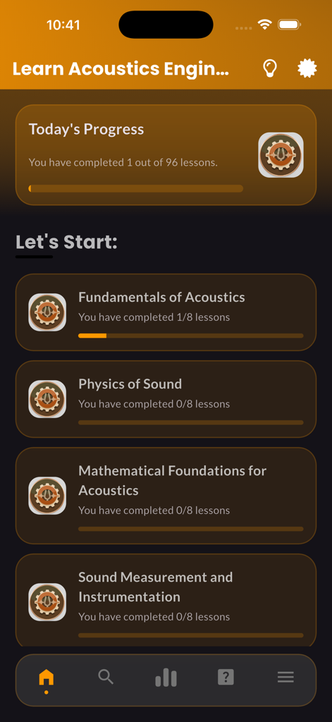 Learn Acoustics Engineering - Education App | MWM