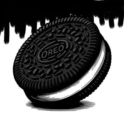 realistic oreo