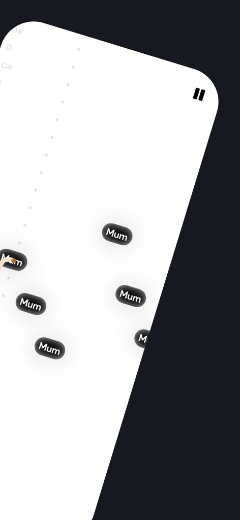 Vocalista: Learn to Sing - Interface of the Vocalista app showing real-time pitch detection and singing exercises.