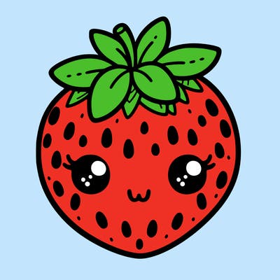 cute strawberry