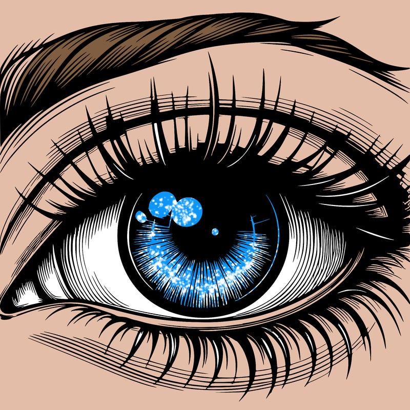 realistic eye