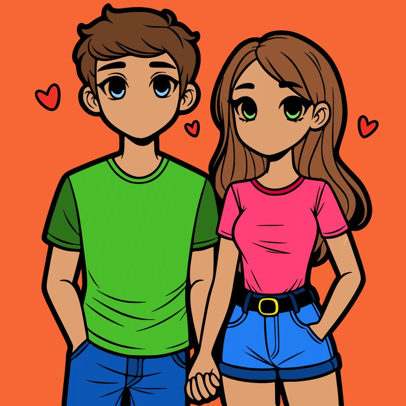 boyfriend and girlfriend