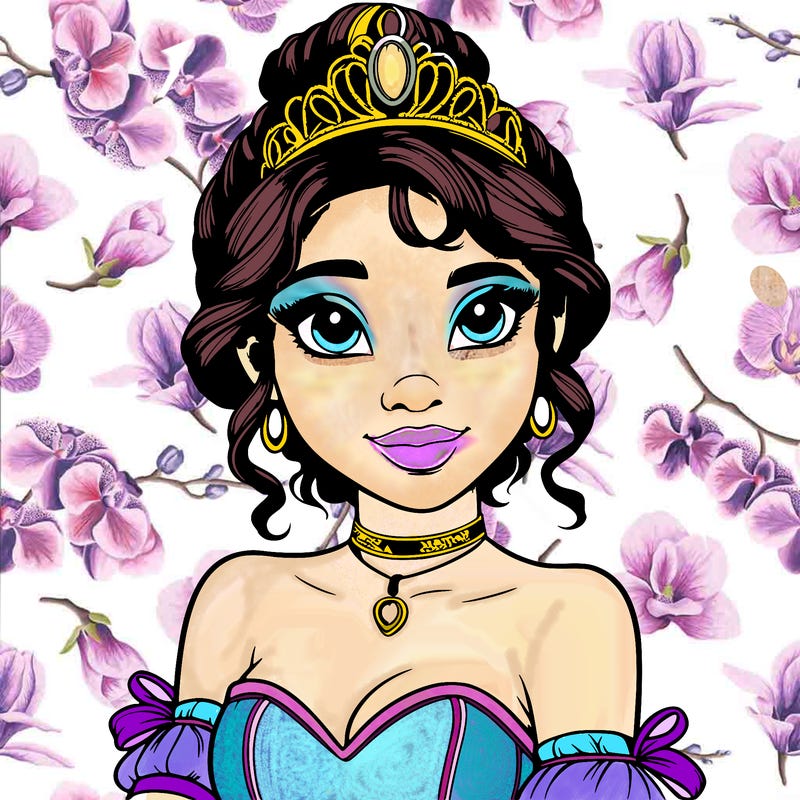 realistic princess tiana