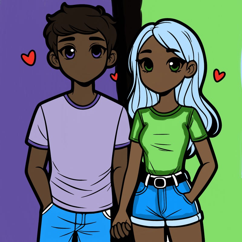 boyfriend and girlfriend