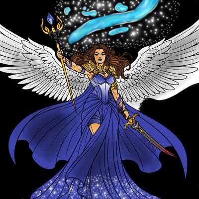 fantasy woman (no backround)!