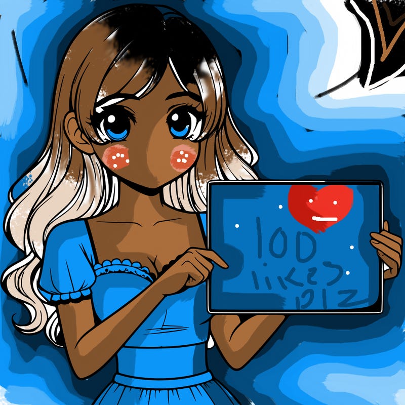 realistic pretty girl holding blank sign