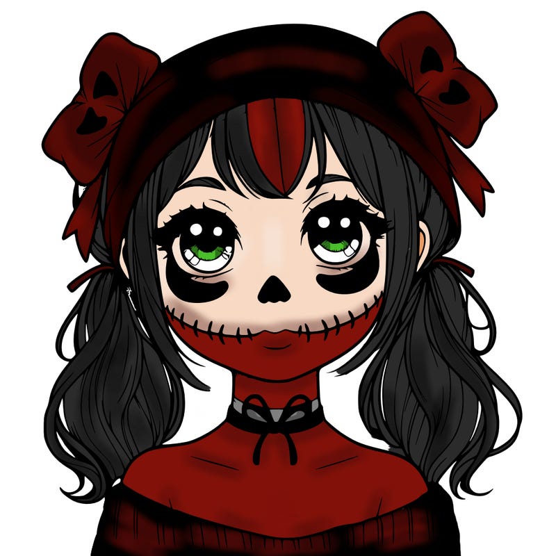 realistic girl halloween