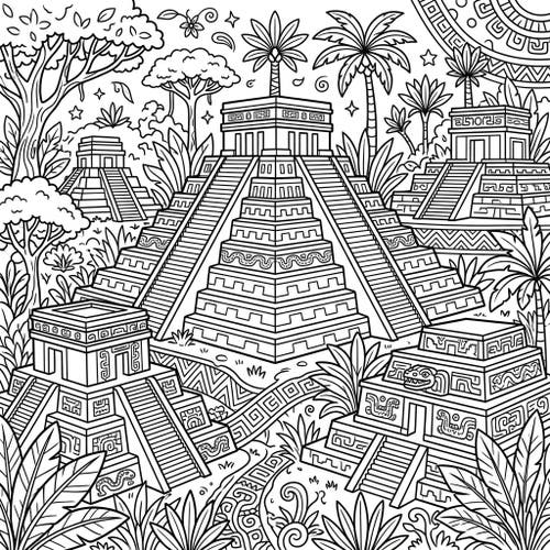 Mesoamerican Pyramid Temples