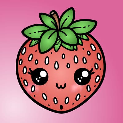 cute strawberry