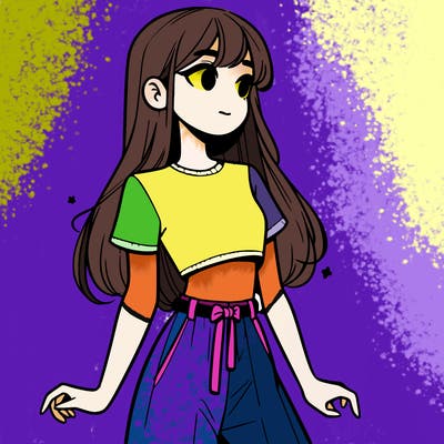 girl in a cute crop top