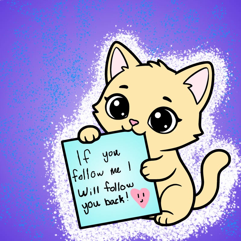 a small cat with a blank sheet of paper in its hand. the cat is sooooooo cute!