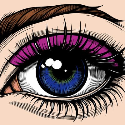 realistic eye