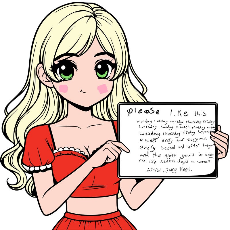 realistic pretty girl holding blank sign